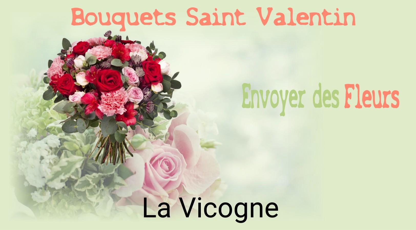 Roses de Saint-Valentin livrées à La Vicogne